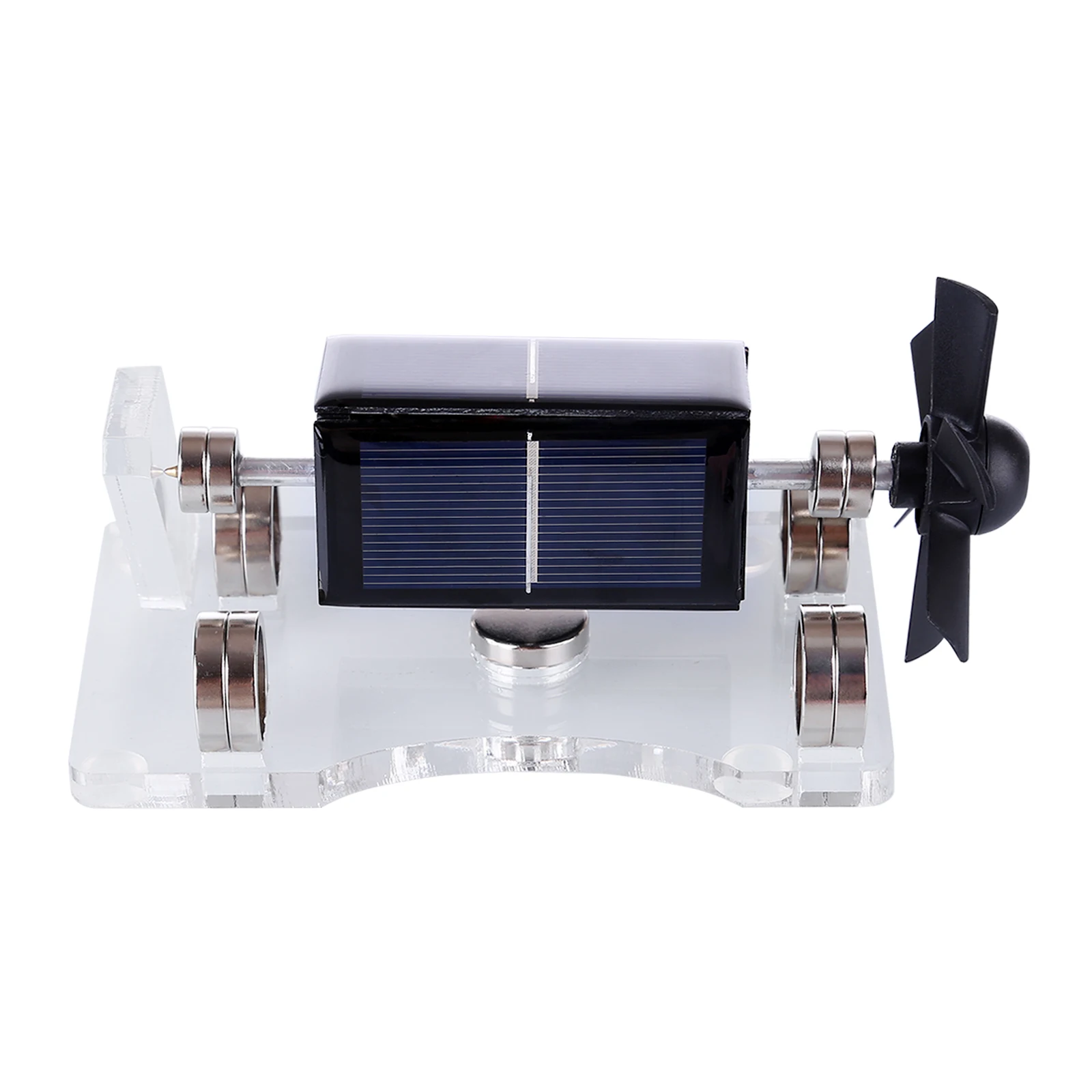 

(Customized)Stark Fan Blade Magnetic Levitation Solar Motor Model Science Educational Toys (Inclined/Arc Bracket)
