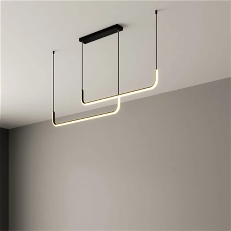 

Minimalism Hanging Modern Led chandelier Lights For Dining Room Bar suspension luminaire suspendu chandelier Lighting Fixtures