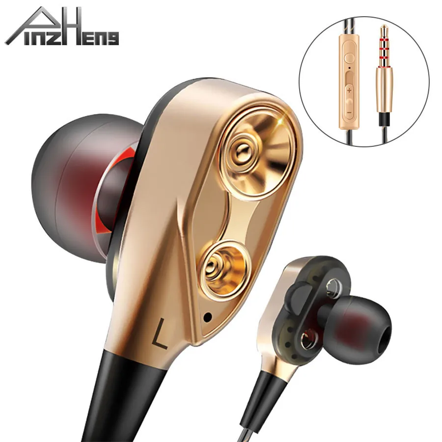 Наушники вкладыши PINZHENG Hifi басовые наушники для телефона Игровые Спортивная