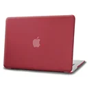 Чехол для Apple Macbook Air 1311 MacBook Pro 131512 дюйма прорезиненный жесткий чехол матовый бордовый защитный чехол для ноутбука
