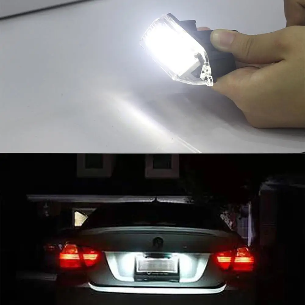 Ламсветильник для номерного знака 18 светодиосветодиодный 2 шт. Ксеноновые белые