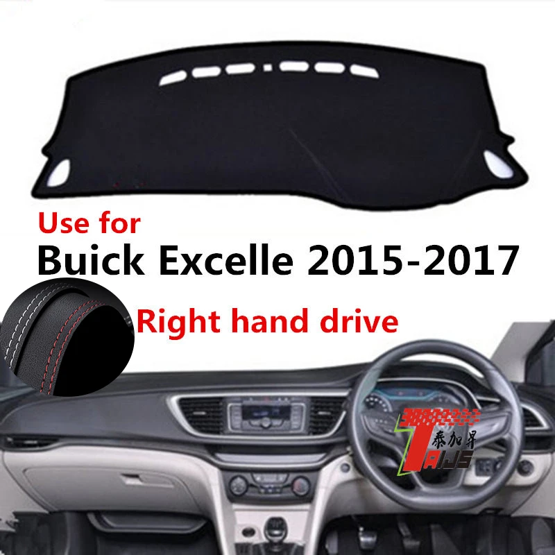 

: TAIJS Factory Leather Car Dashboard Cover Protective Classic For Buick Excelle 2015 2016 2017 Right hand drive