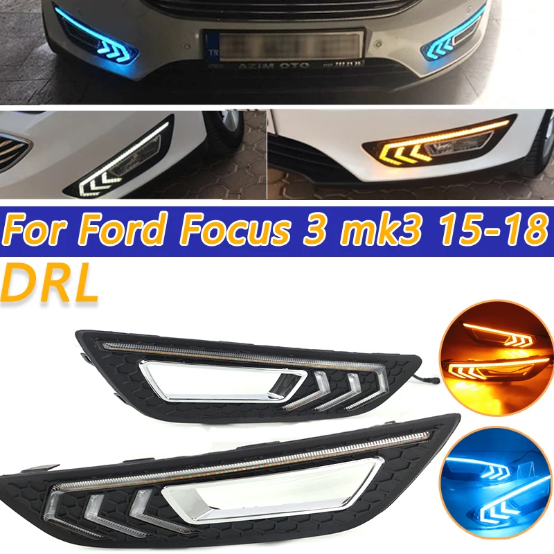 COOYIDOM светодиодный сигнал поворота для автомобиля DRL Дневной ходовой светильник