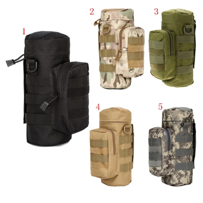 Сумка для бутылки Molle, походная сумка для воды, Тактическая Военная система Molle, сумка для бутылки, сумка для чайника, держатель, сумка для бутылки воды