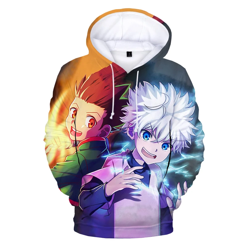 

2021 Hunter X Hunter 3D Print Hoodie Sweatshirts Men Women Fashion Casual Oversized Pullover Hip Hop Harajuku Anime Hoodies