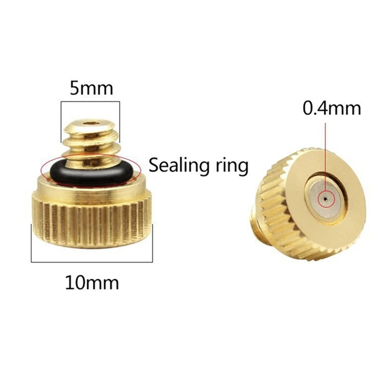 

60PCS Seascape Low Pressure Spray Set Nozzle White