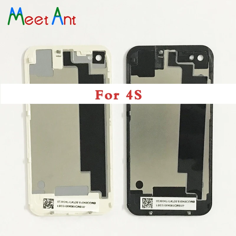 Высокое качество задняя крышка для iphone 4 4G или 4S аккумулятора дверь замена