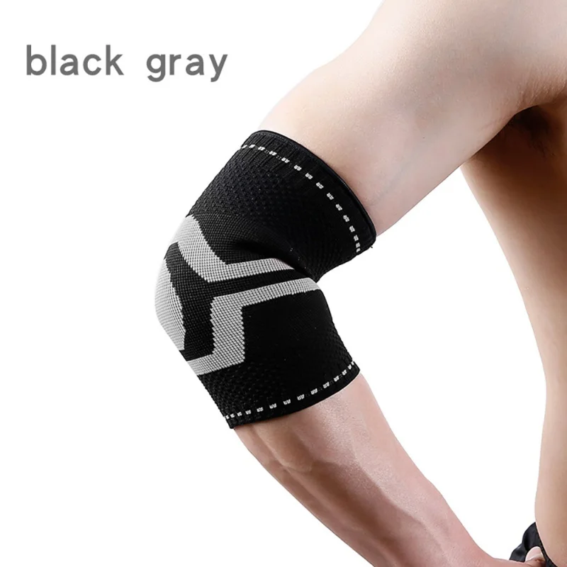 

1PCS Elbow Support Elastic Sport Elbow Protective Pad Absorb Sweat Basketball Arm Sleeves Elbow Brace
