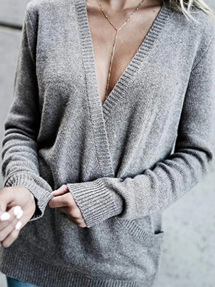 Женские зимние свитера пуловеры 2019 джемперы вязаная одежда модная женская |