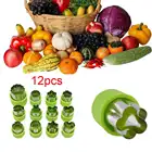 Форма для резки овощей и фруктов, 12 шт.
