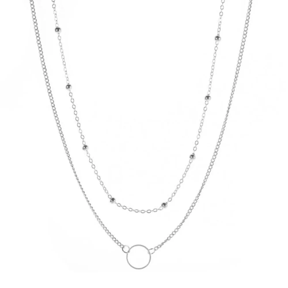 Ожерелье чокер золотистого цвета женское многослойное ожерелье с кулоном