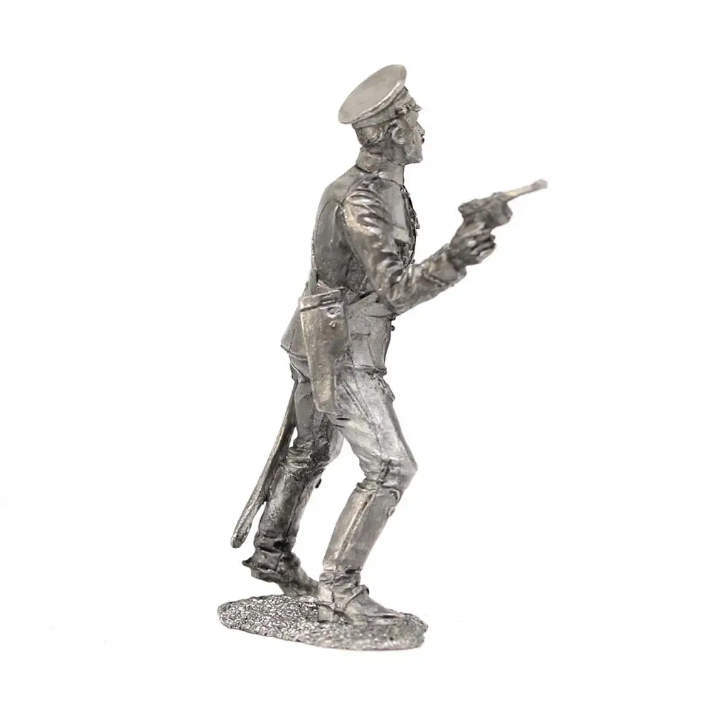 Поручик гусарского полка Россия 1914 год - оловянный солдатик фигурка 54 мм P270 | Дом и