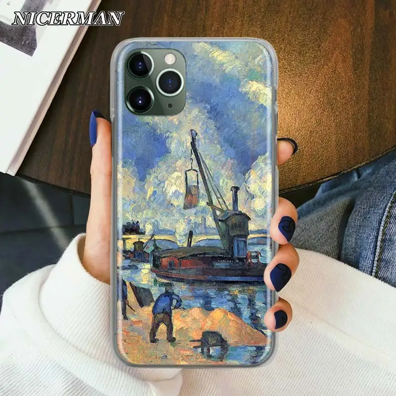 

the kiss Gustav Klimt Phone Case for iPhone 11 Pro Max 7 8 SE 2020 X XR XS MAX 6 6s Plus 7+ 8+ 5 5s Hard Cover Coque