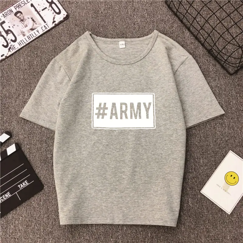 BANGTAN BOY # армейские фанаты крутые модные Графические футболки для женщин Kpop