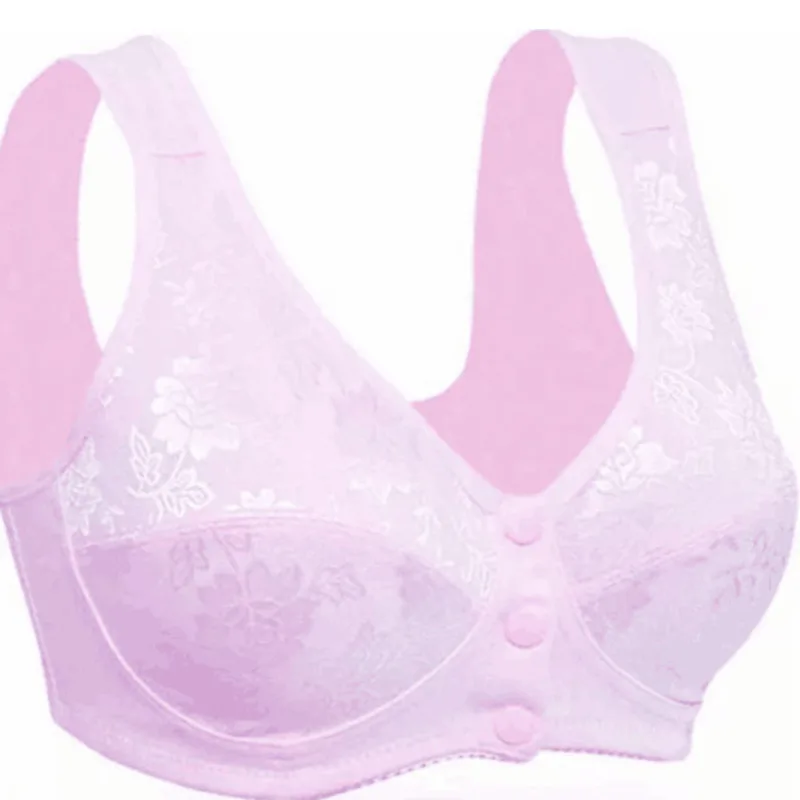 Бюстгальтер женский хлопковый бюстгальтеры с пряжками без стальных колец |