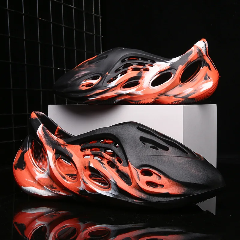 

Summer Shoes Men Casual Sandals Outdoor Women Beach Shoes Fashion Indoor Slippers High Quality Lazy Hole Shoes Couple