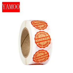 handmade natural stickers 1 inch round love seal label handmade scrapbook envelope seal stationery stickers