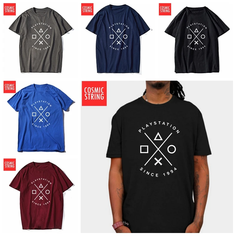 Футболка COSMIC STRING COOLMIND мужская из 100% хлопка Повседневная Свободная рубашка с