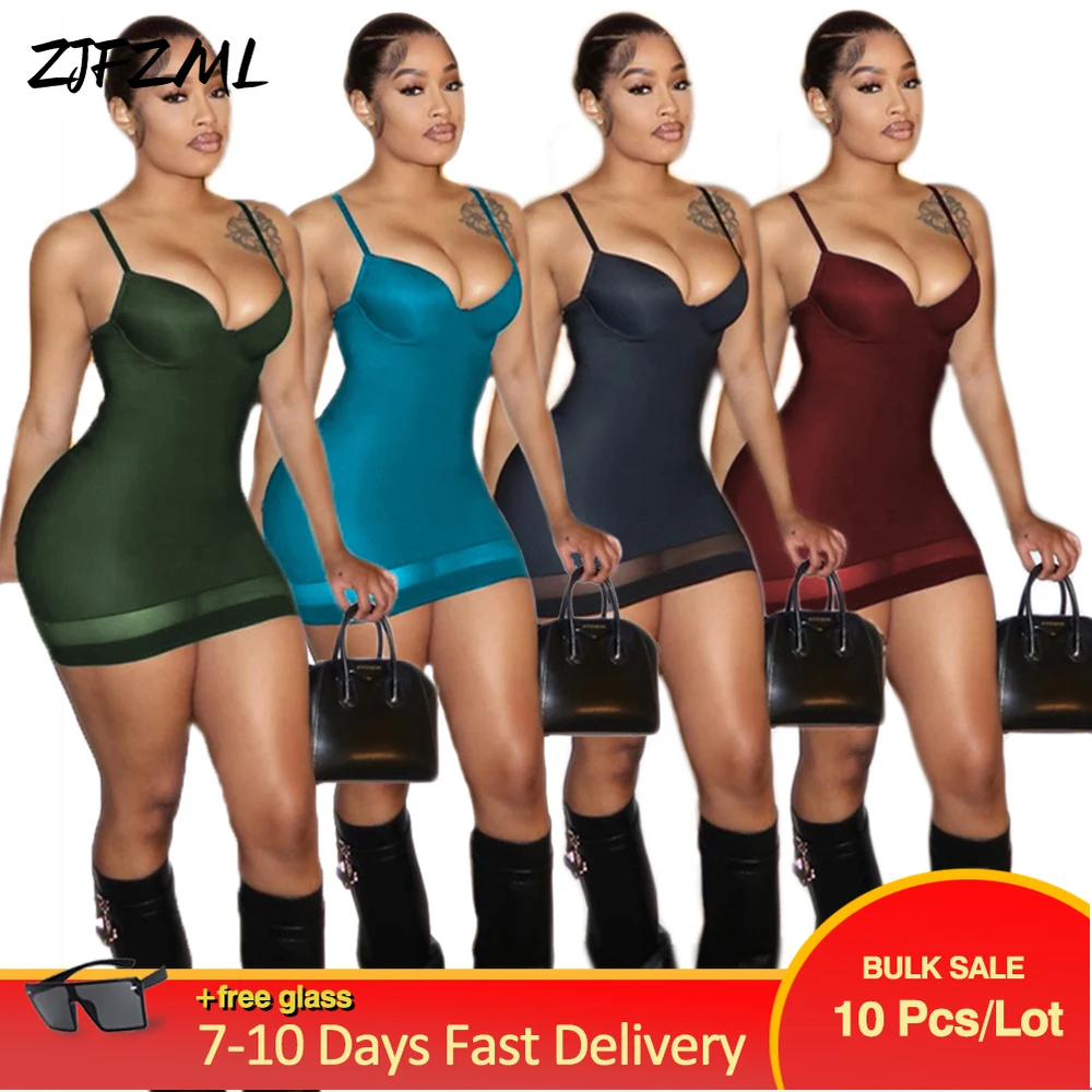 

Большие партии, оптовая продажа, Элегантная модная Женская Клубная одежда для вечерние, мини-платье, прозрачная сетчатая кофта, облегающее ...