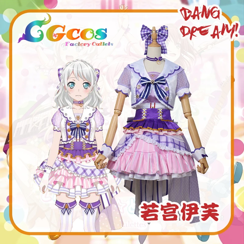 BanG Dream! Костюм для косплея Yamato Maya Wakamiya Eve Maruyama Aya Shirasagi Chisato