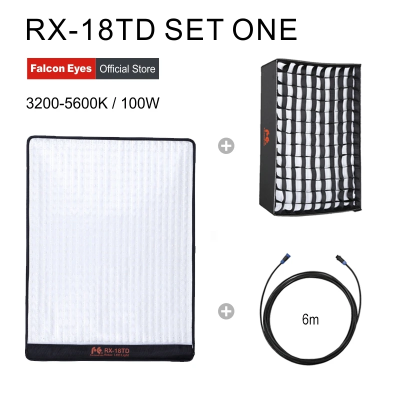 Светодиодный светильник Falcon Eyes для видеокамеры 100 Вт Профессиональный