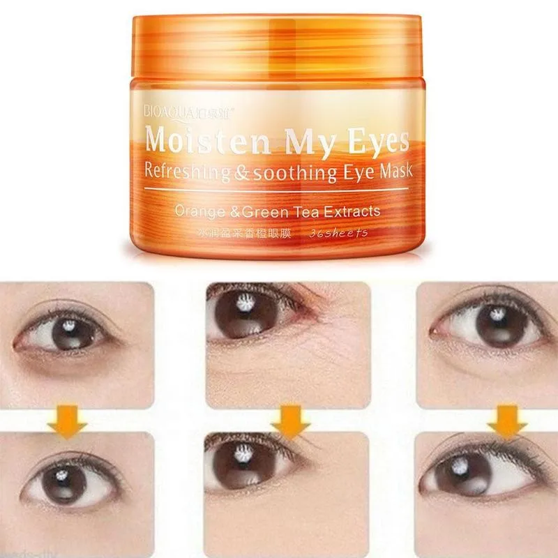 36 шт. увлажняющие и патчи для области вокруг глаз с витаминами экстрактом