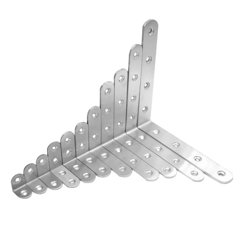 10 шт. Угловые Скобы Из Нержавеющей Стали скобы защитные крепежи угловая