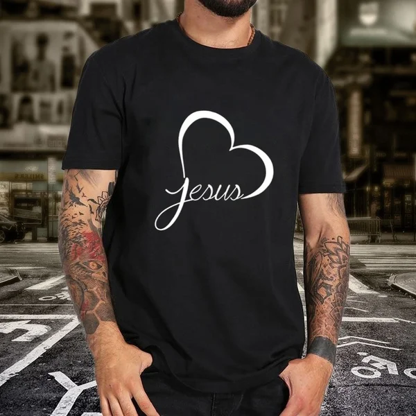

Love T Shirt Men/Women faith hope love letter print cotton T-shirts Summer Tee Tshirt Tops Short sleeve Jesus Christian tee-M963