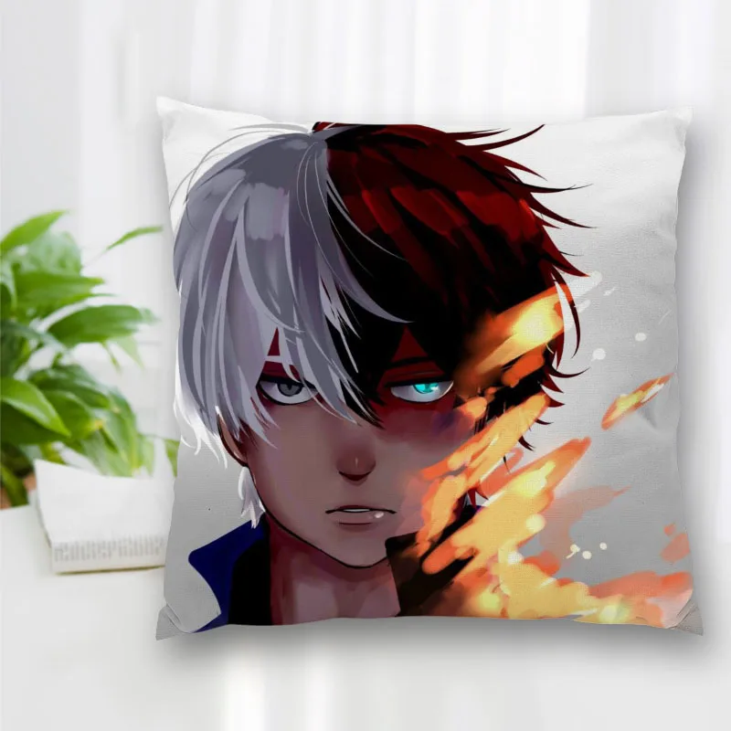 Оригинальная Подушка Todoroki Shoto декоративная подушка из полиэстера квадратная 40x40