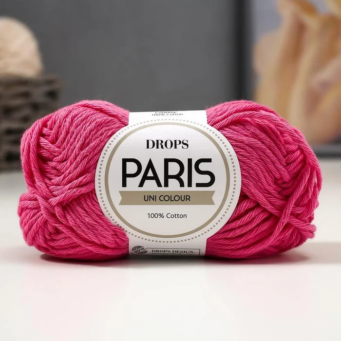 Пряжа &quotParis" 100% хлопок 75м/50гр