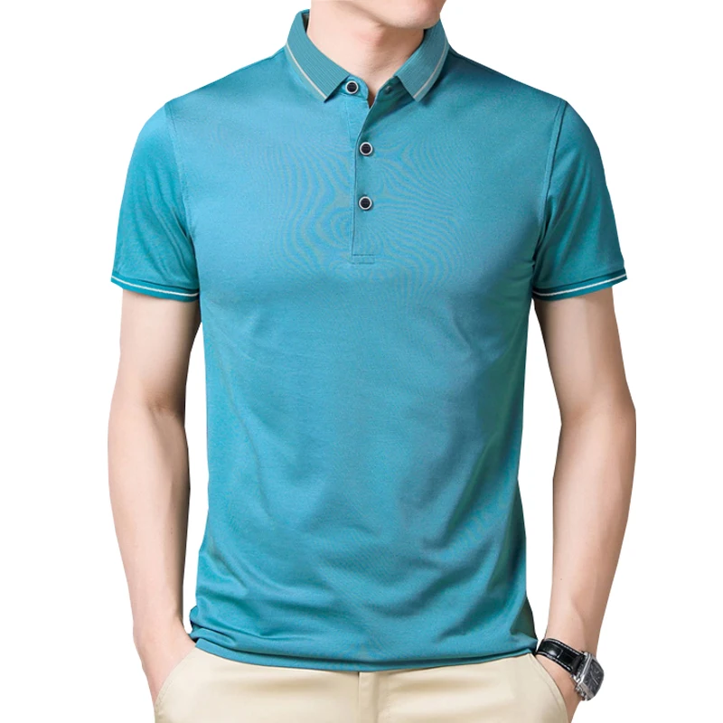 

Summer new polo shirt High quality brand men polo shirts Short sleeved casual solid shirt polo men tops Menclothing polo homme