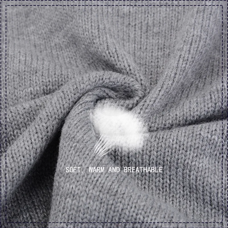 Свитер MJARTORIA Зимний новый пуловер со снежинками мужской кардиган для отдыха