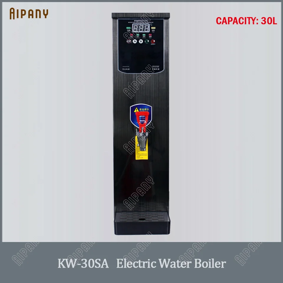 KW10SK коммерческий Электрический бойлер для воды 6L/10L/20L/30L кипячение воды машина из нержавеющей стали диспенсер для горячей воды - Цвет: KW30SA