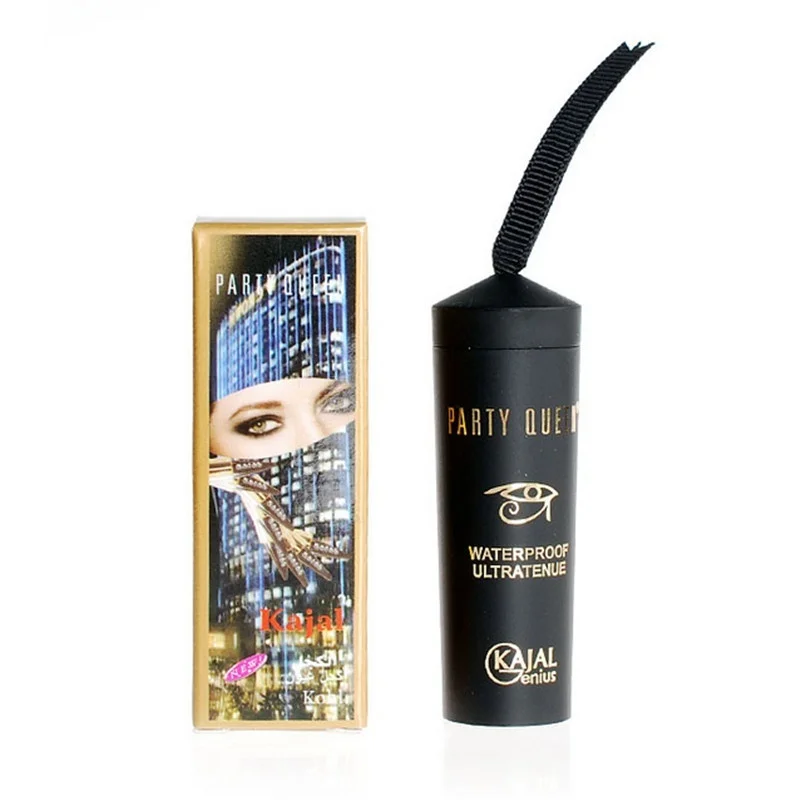 Подводка для глаз улучшающая эффект чёрная подводка твердая Толстая гелевая