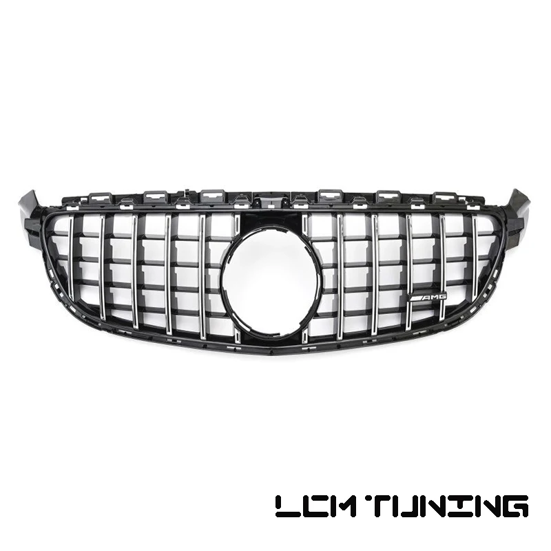 GT спортивный стиль передний бампер гоночная решетка для AMG версия новая Mercedes Benz c