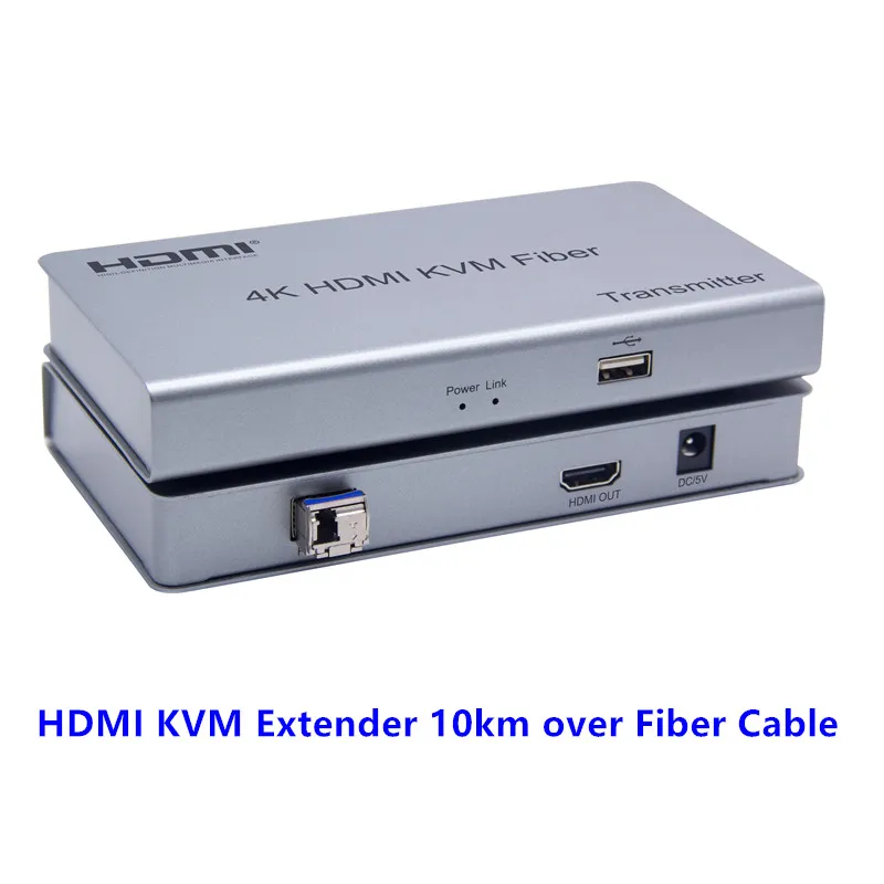 Новый 4K HDMI KVM удлинитель USB мышь/клавиатура расширение 10 км по сигнальному режиму