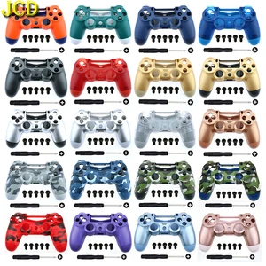 JCD для PS4 Pro Slim контроллер JDS 040 JDS-040 V2 Передняя Задняя корпус из твердого пластика корпус чехол для геймпада Dualshock 4 pro Gen 2