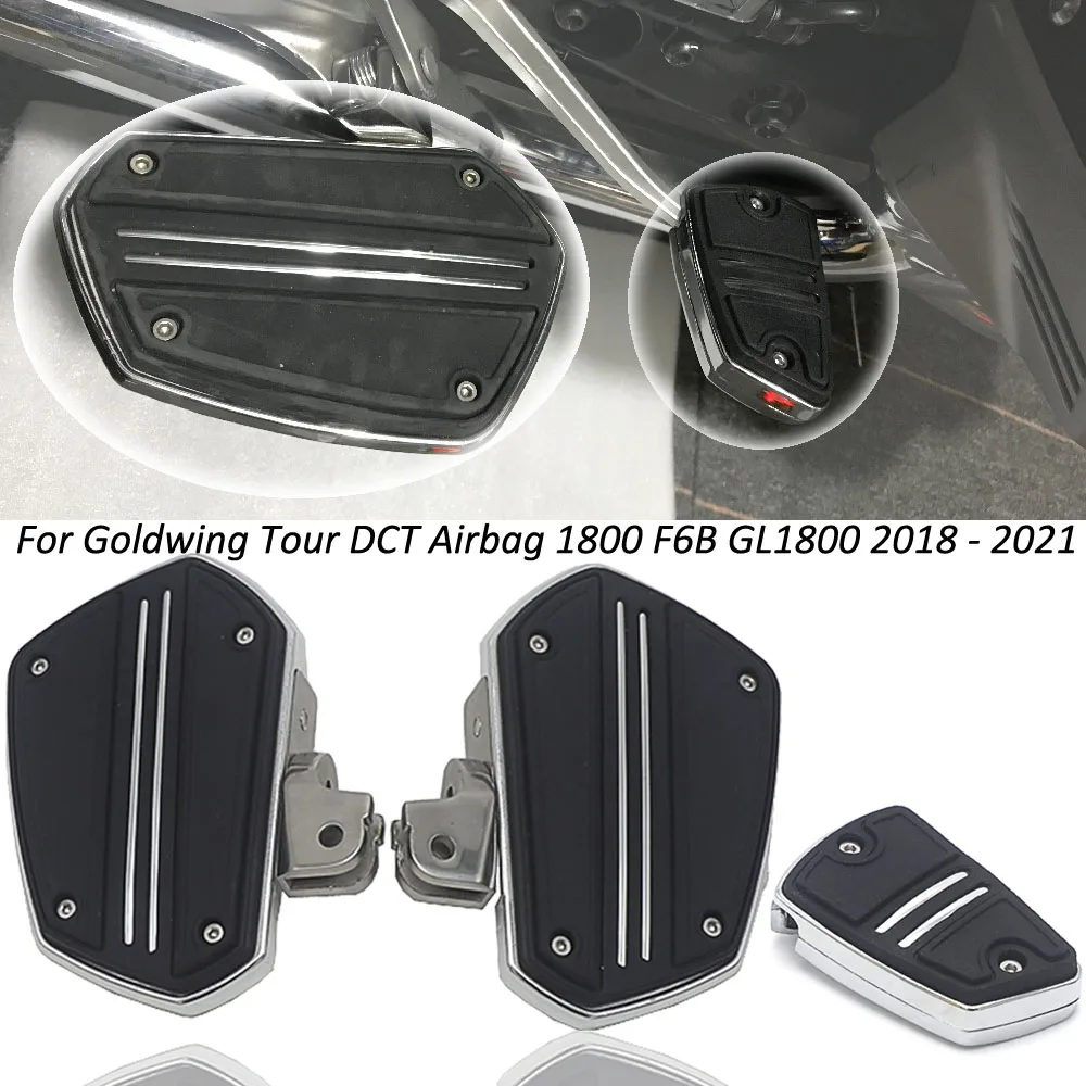 

Motorcycle Chrome Brake Pedal Cover For Honda Goldwing 1800 F6B GL1800 2018 2019 2020 2021 Motorcycle Accessories