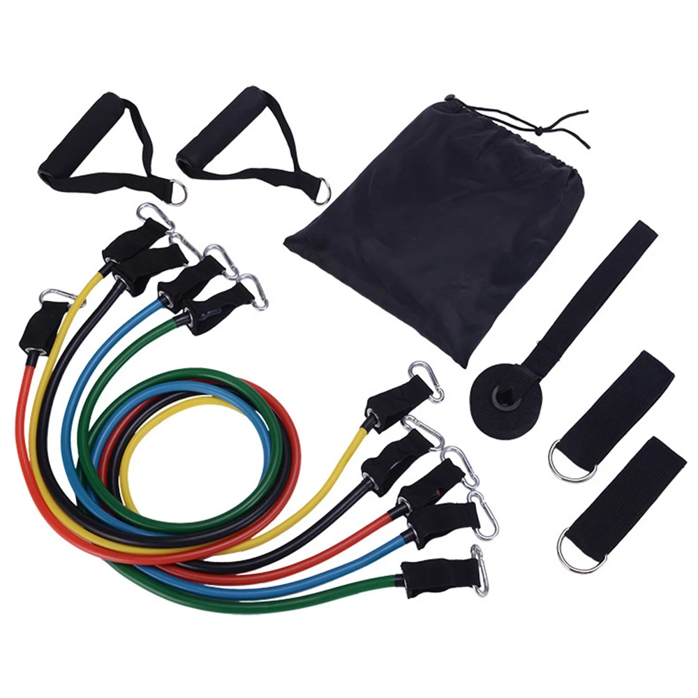 

Набор эластичных эспандеров для фитнеса, бодибилдинга, 12 шт.