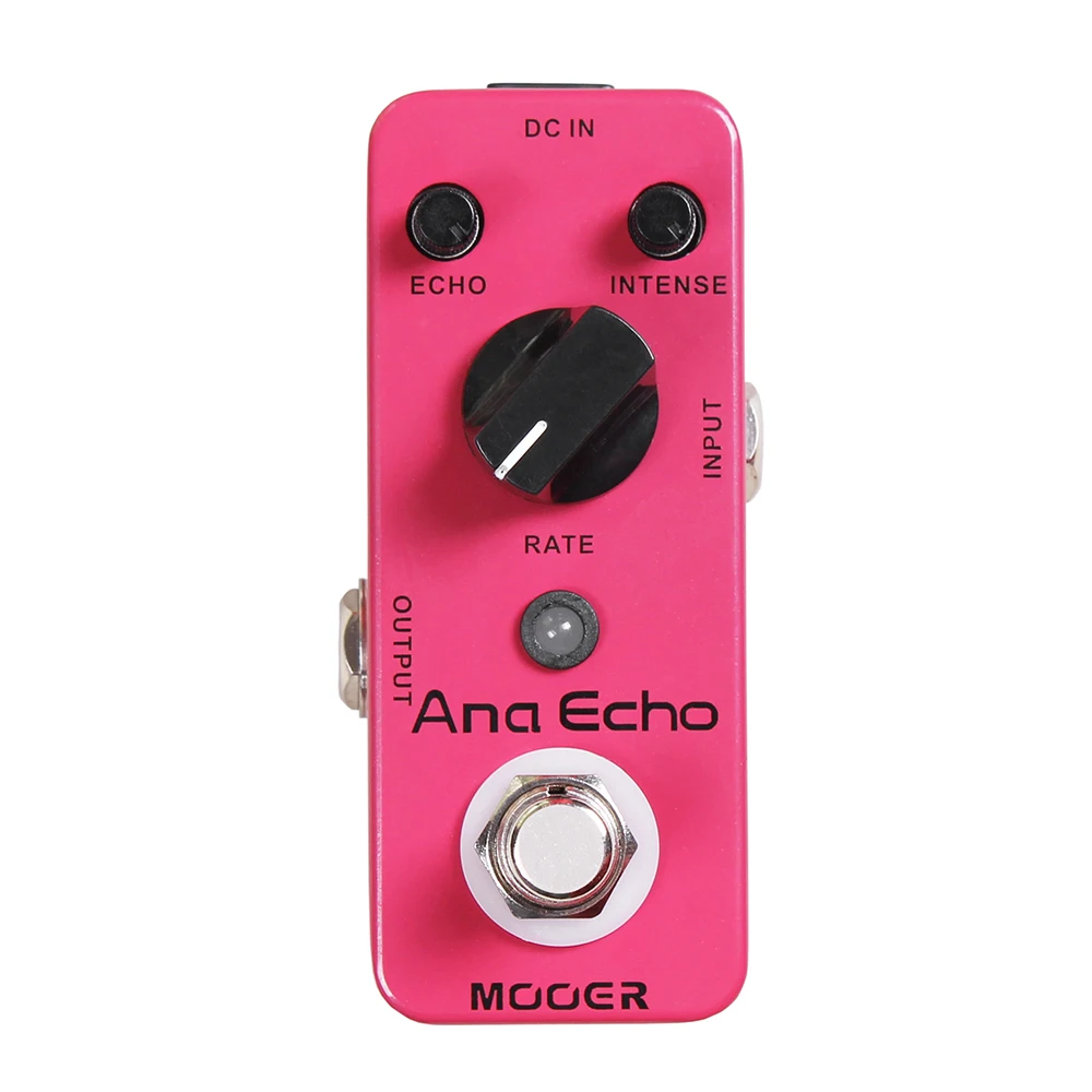 

Mooer Ана Эхо Электрогитары аналоговый задержка, педаль эффектов оригинальный байпасс