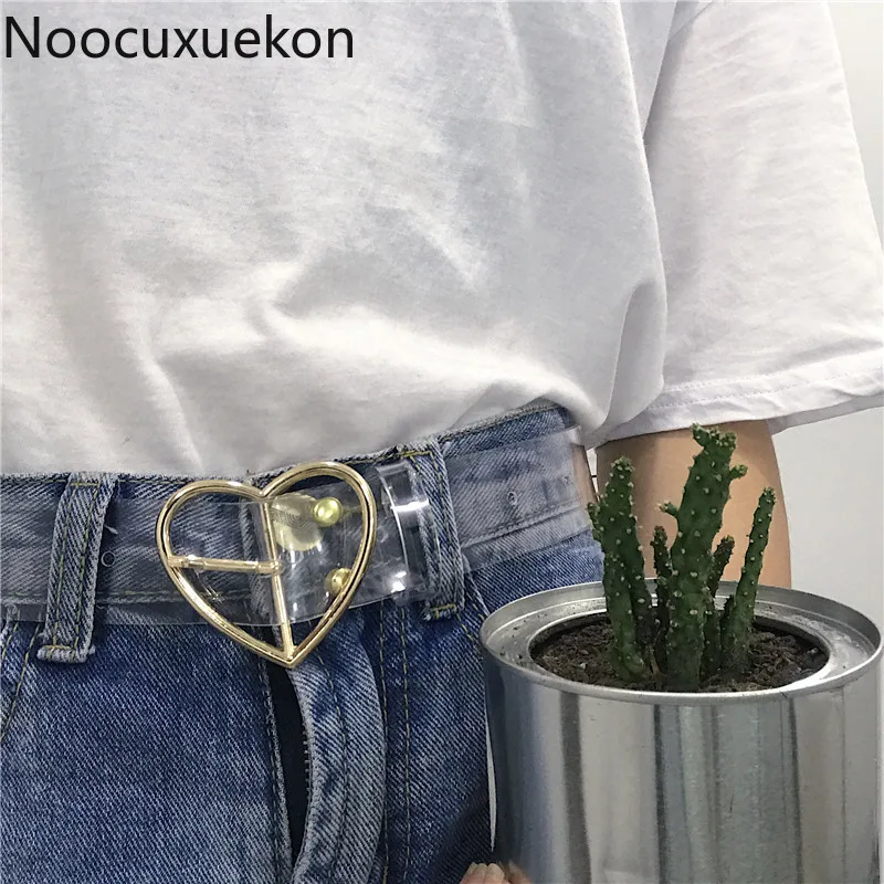 Женский ремень из смолы прозрачный длинный регулируемый пояс для платья с