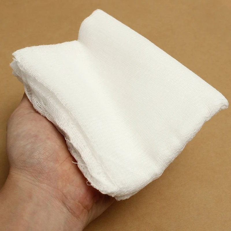 4-Yard Bleached Width 36inch Gauze Cheesecloth Cheese Making Fabric Muslin Kitchen Cooking | Дом и сад