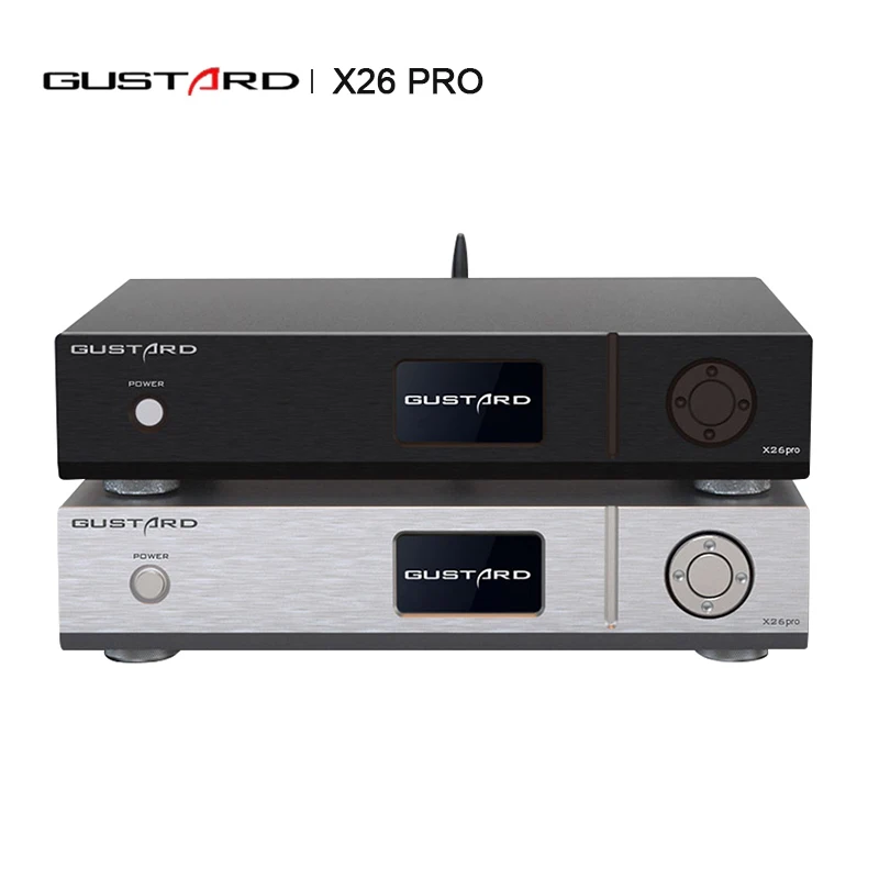 Gustard DAC X26 PRO dual Core ESS9038PRO XMOS Buletooth 5 0 декодер DSP цифровой фильтр USB K2 часы DSD512