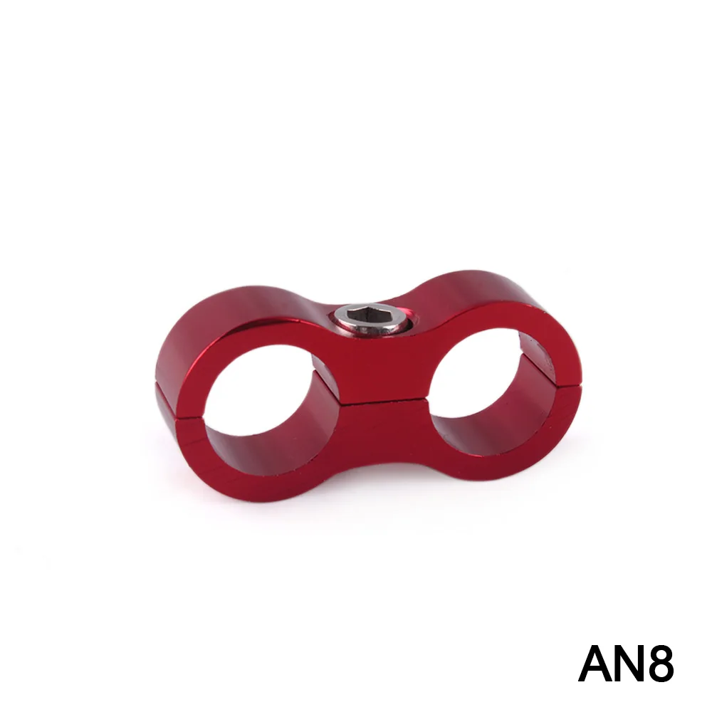 RASTP 4Pcs AN8 шланг для подачи масла и воды разделительный зажим Алюминиевый RS HR013 4pcs