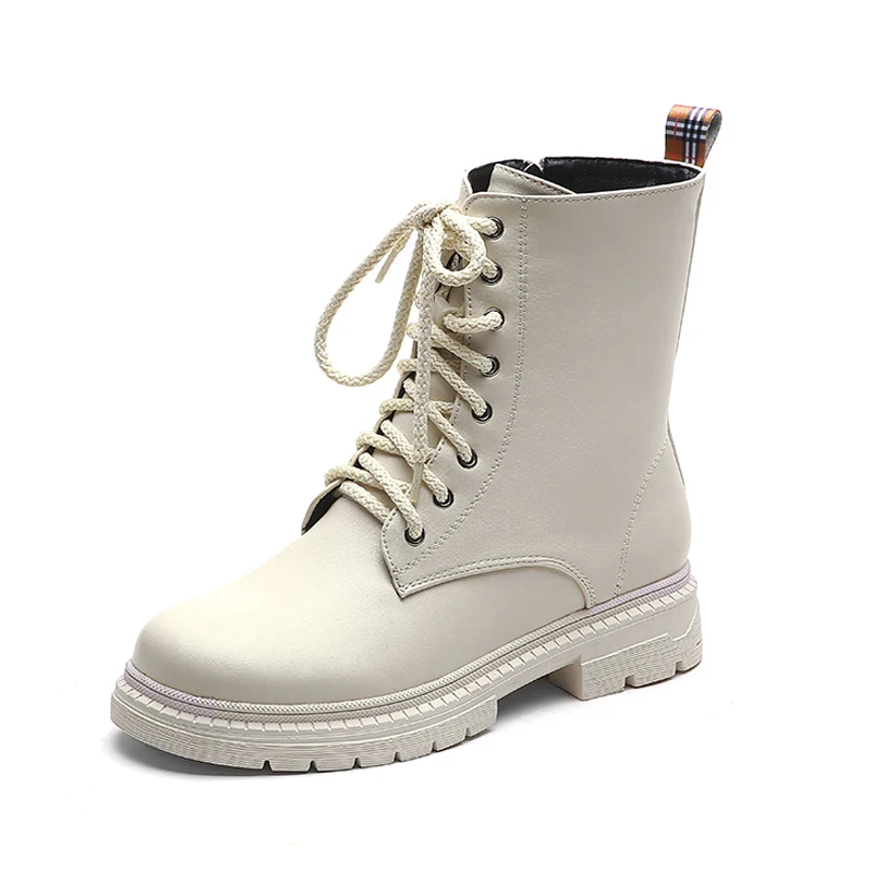 

Big Size Lace up Martin boots boots women shoes ankle boots for women ladies boots shoes woman winter