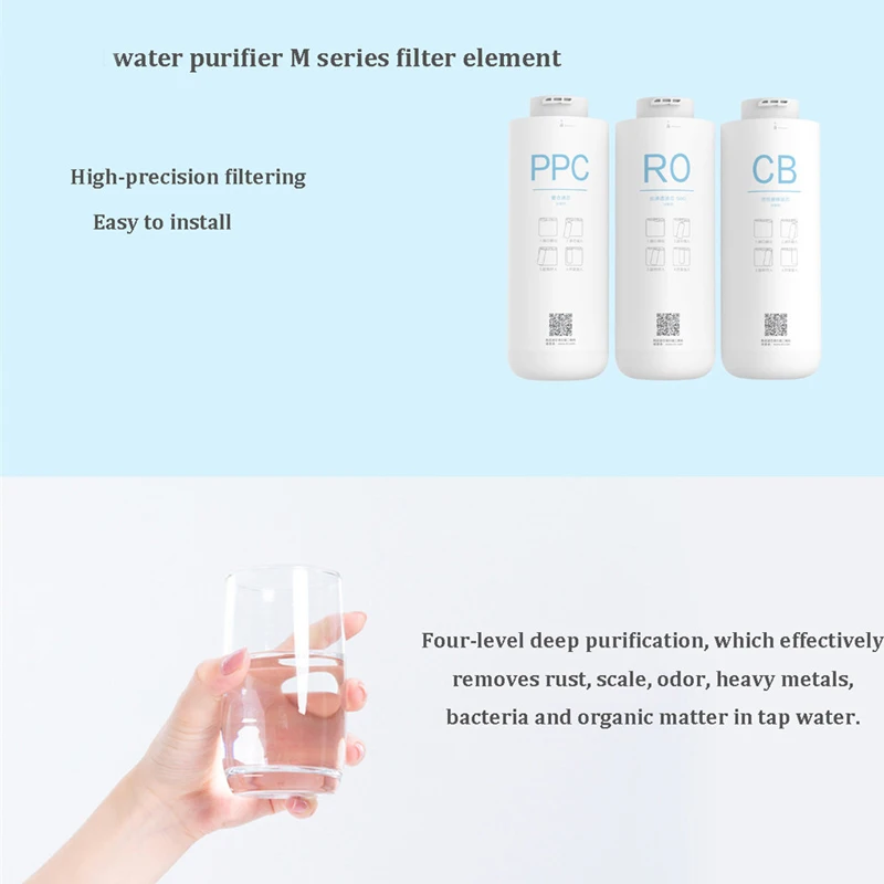 Фильтрующий элемент C1 MRB23/MRB33 для очистителя воды PPC хлопковый композитный/CB