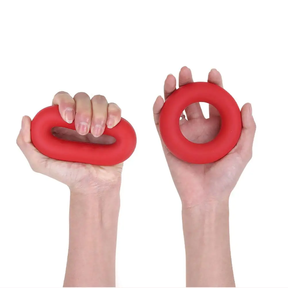 

Sensory Toy Set Silicone Grip Ring Stress Relief Toys Autism Special Needs Extrusion Sensory Toy for Kids Adults