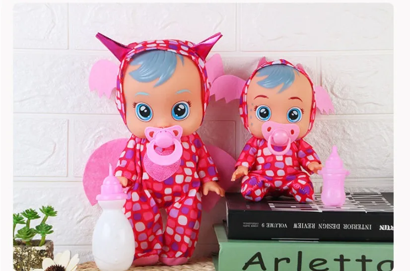 Плач кукла Baby10-Inch плач слезы 2 поколения девочка игрушка подарок для малыша |