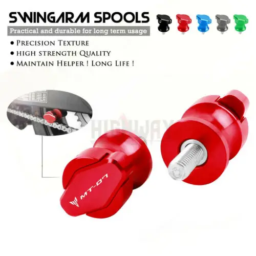 Мотоциклетные CNC алюминиевые поворотные ручки катушки слайдеры стенд винтовые