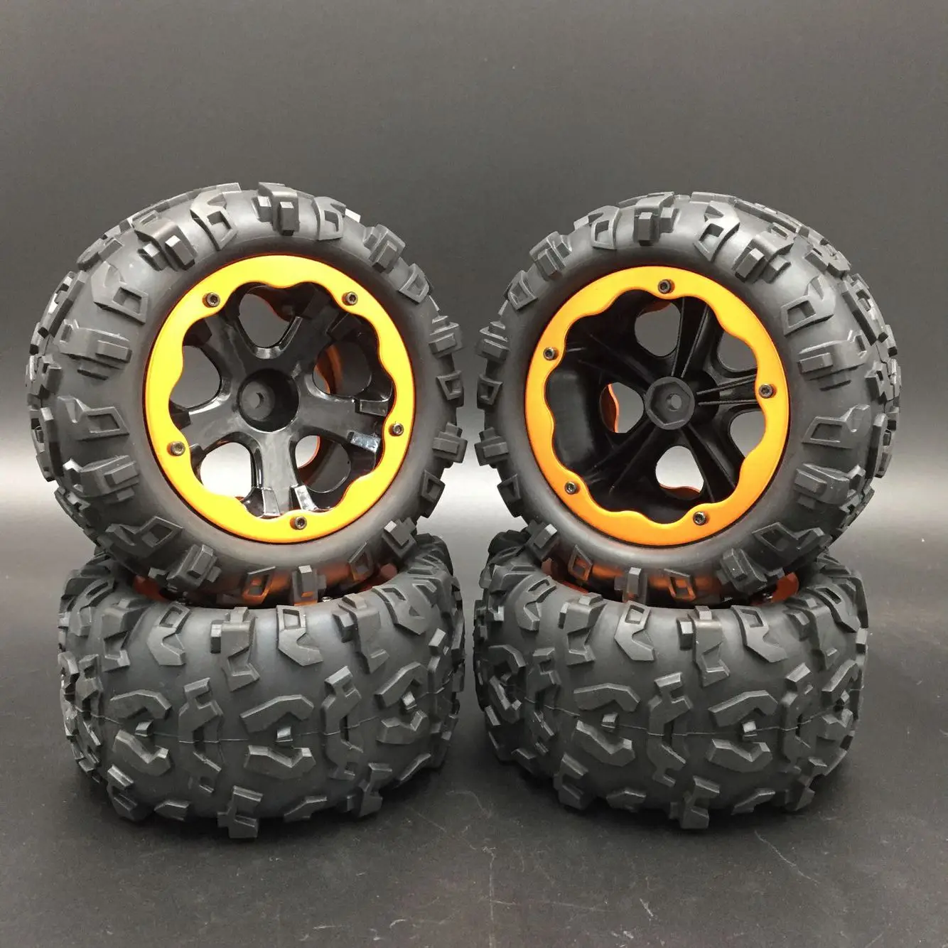 1/10 гоночный грузовик Truggy осевой Тип S ummit Revo GT2 шины и обод для HPI 4 6 Flux 5.9 T8 E-Maxx Hobao HSP